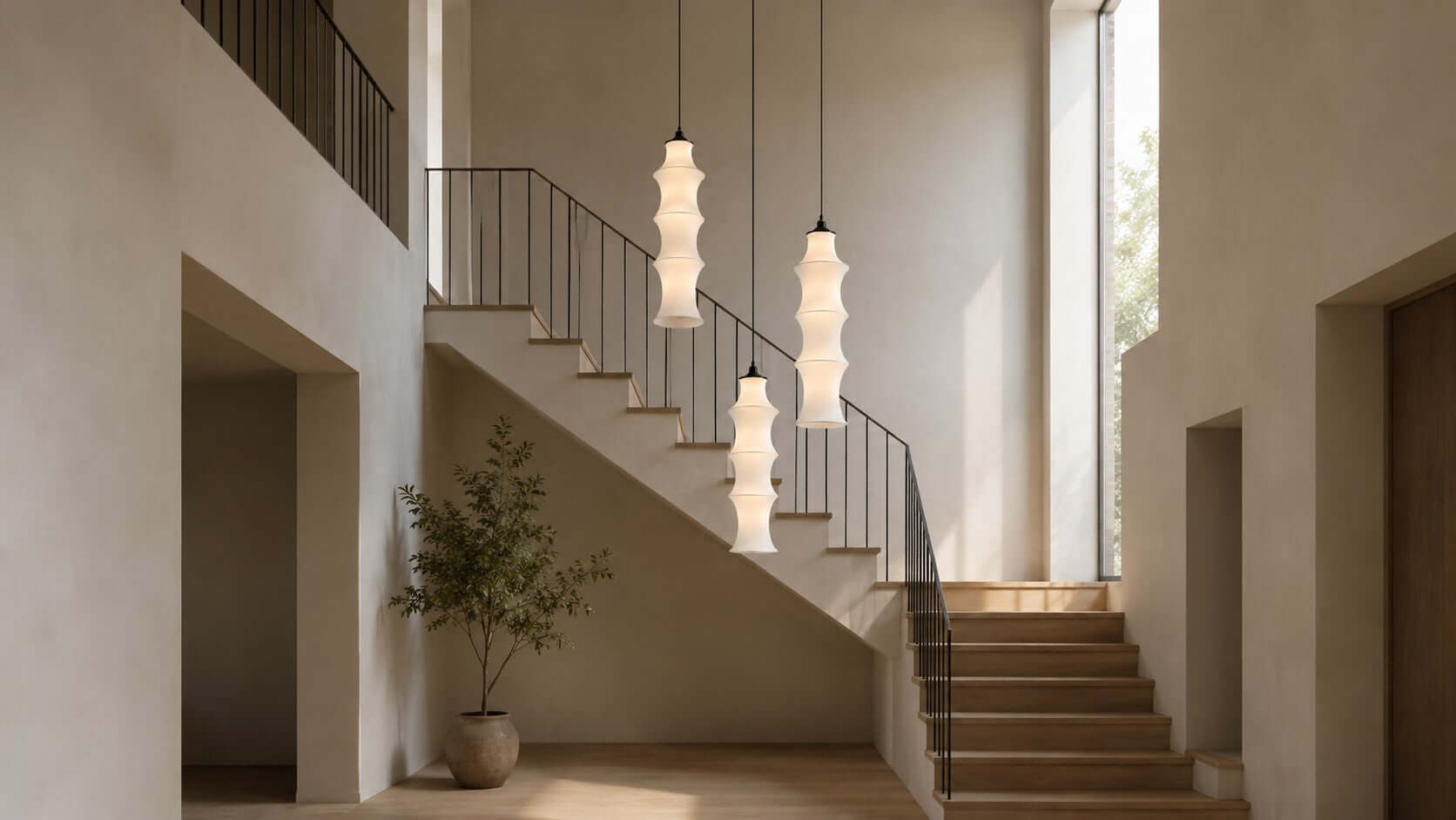 How to Choose Pendant Lighting for High Ceilings and Stairwells
