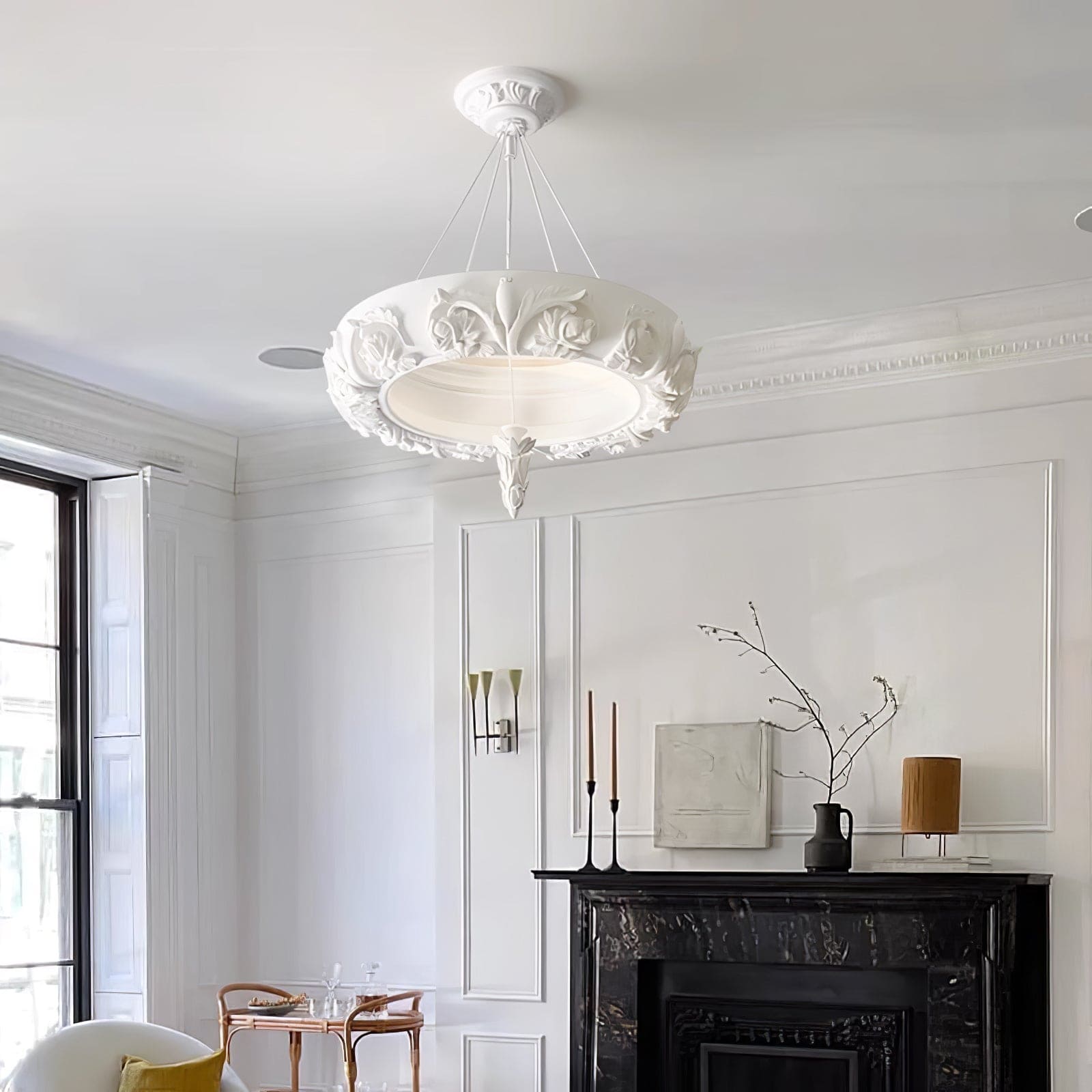 Artistic Carved Chandelier | Rossolighting