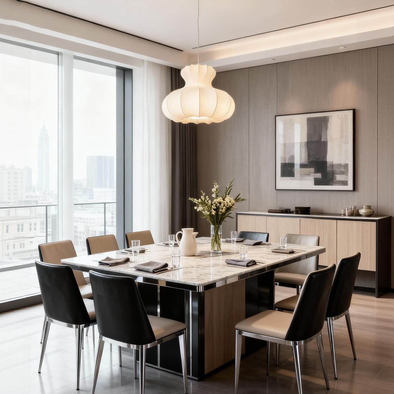 Dovuma Pendant Light – Modern Dining Room Pendant Lighting | Rossolighting