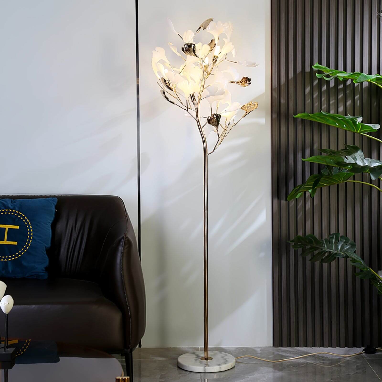 Gingko Leaf Floor Lamp | Rossolighting