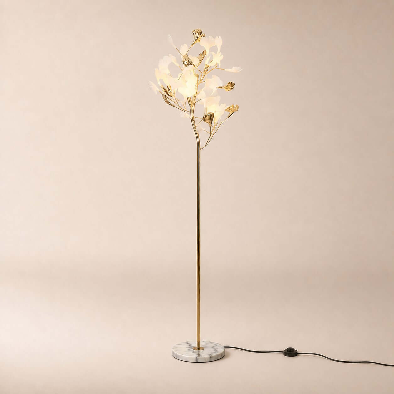 Gingko Leaf Floor Lamp