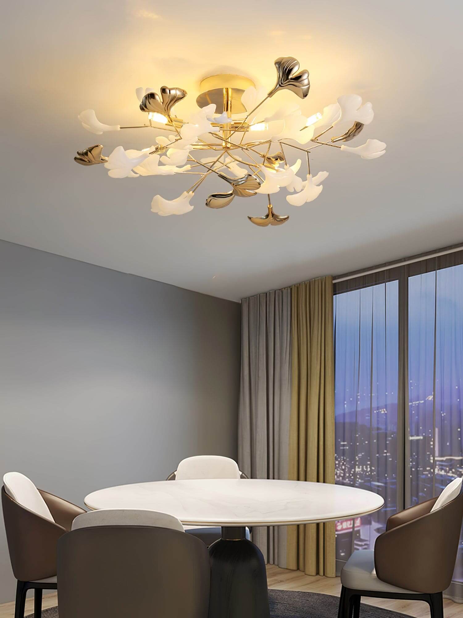 Gingko Rotating Ceiling Lamp | Rossolighting