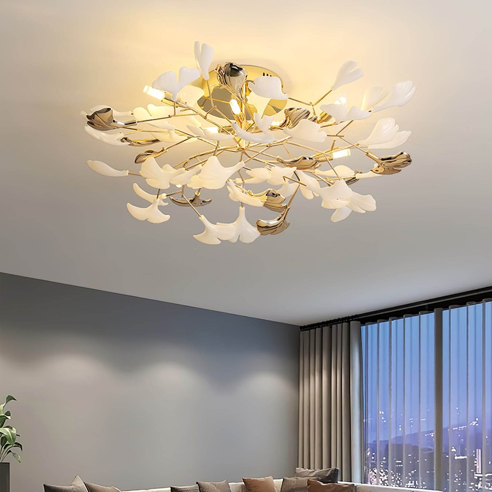 Gingko Rotating Ceiling Lamp | Rossolighting