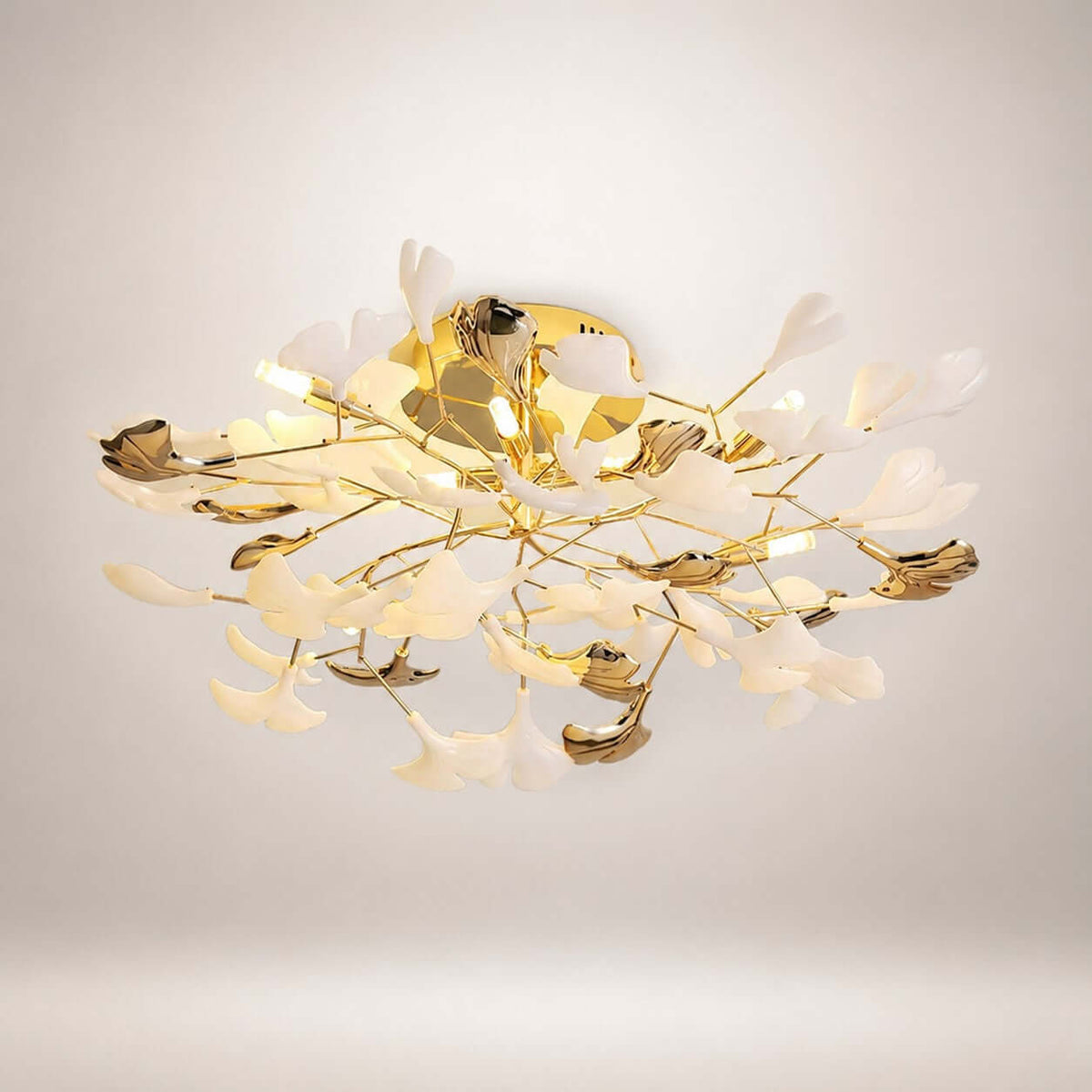 Gingko Rotating Ceiling Lamp