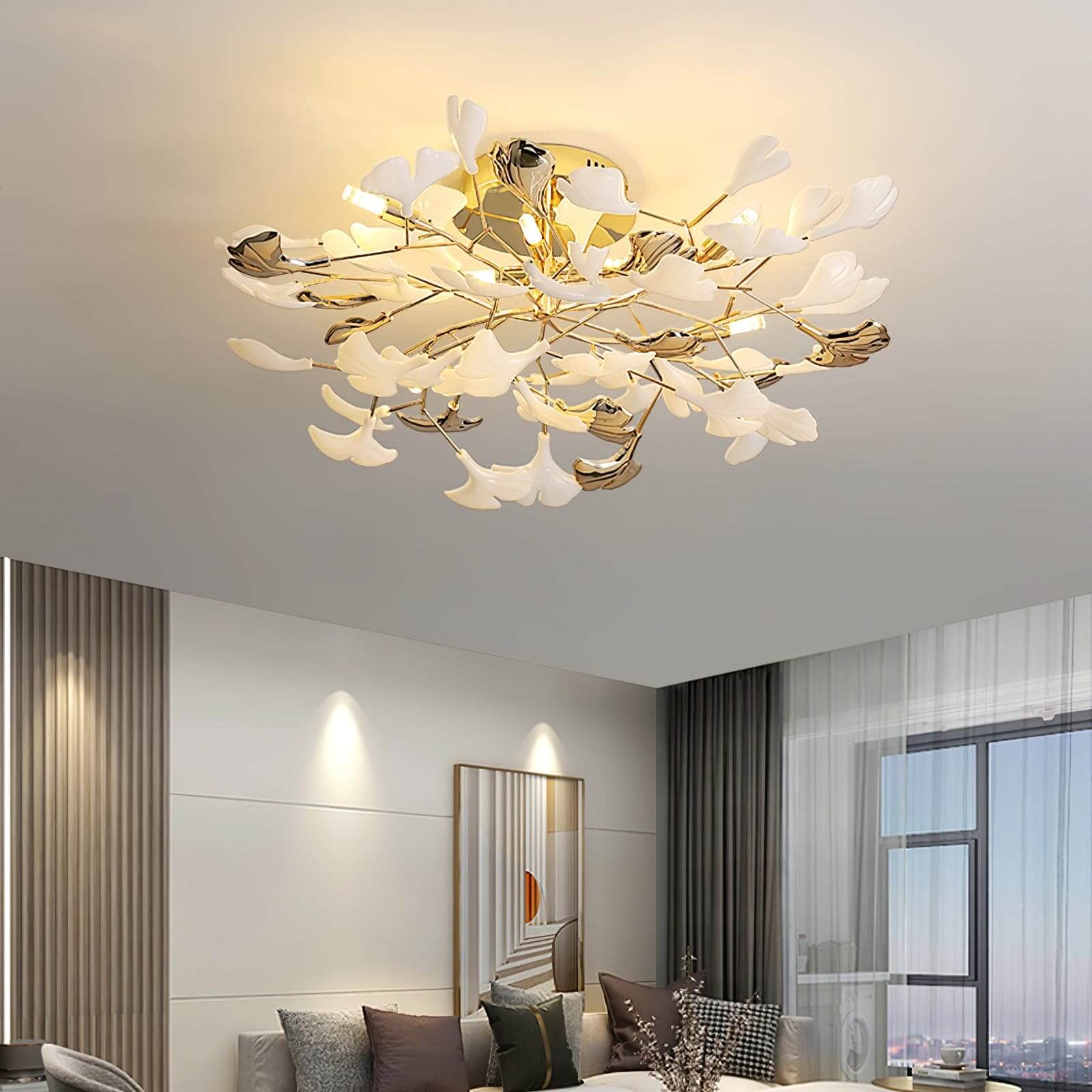 Gingko Rotating Ceiling Lamp | Rossolighting