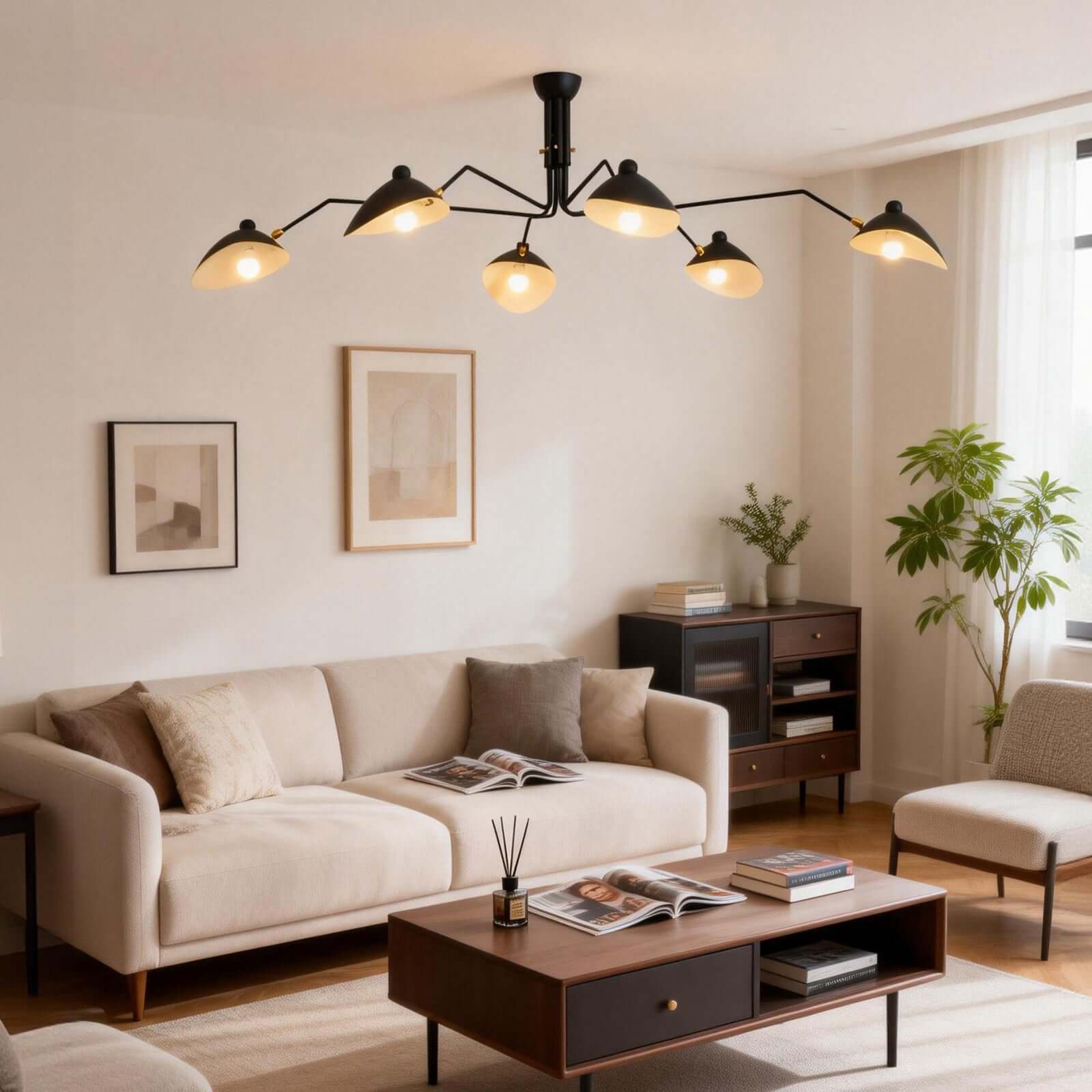 Lunira Ceiling Lamp – Modern Ceiling Lights for Living Room & Office