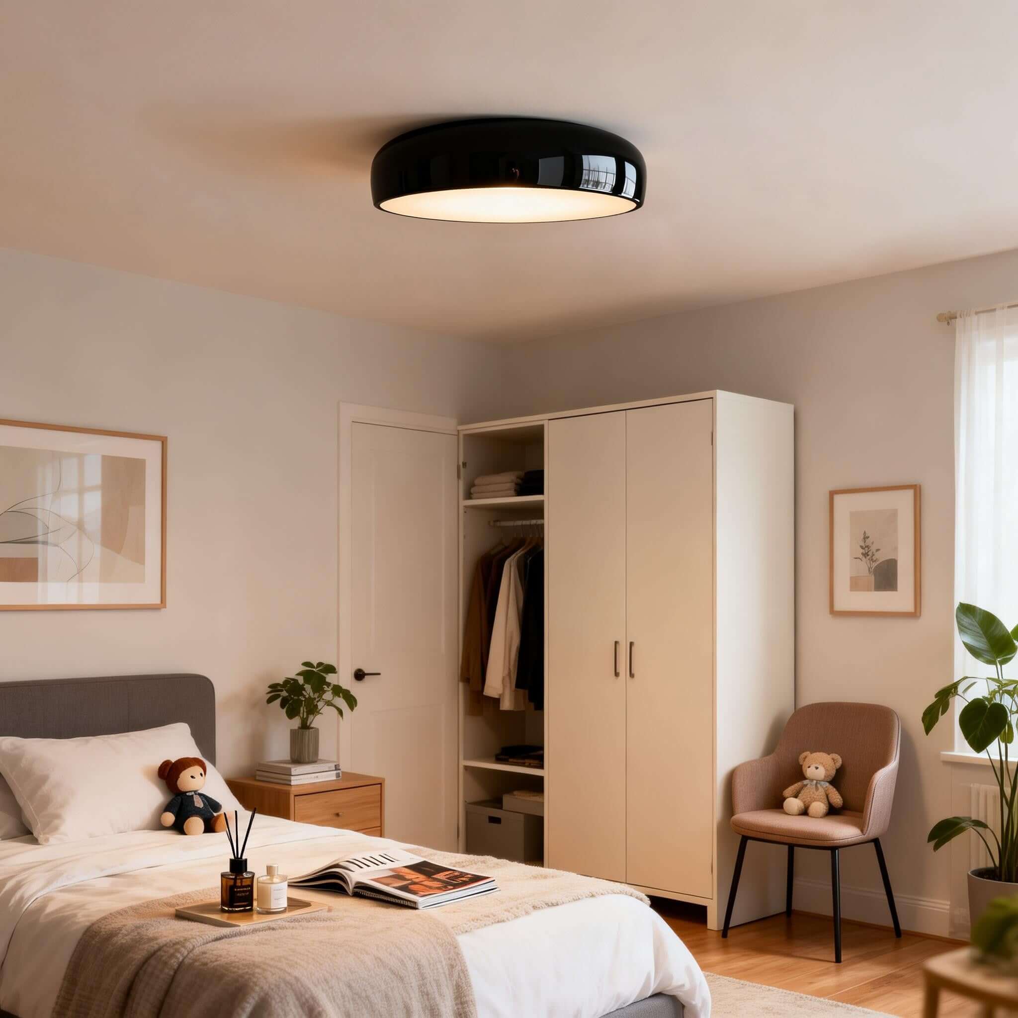 Mivara Ceiling Lamp – Scandi Ceiling Lamp for Bathroom & More | Rossolighting