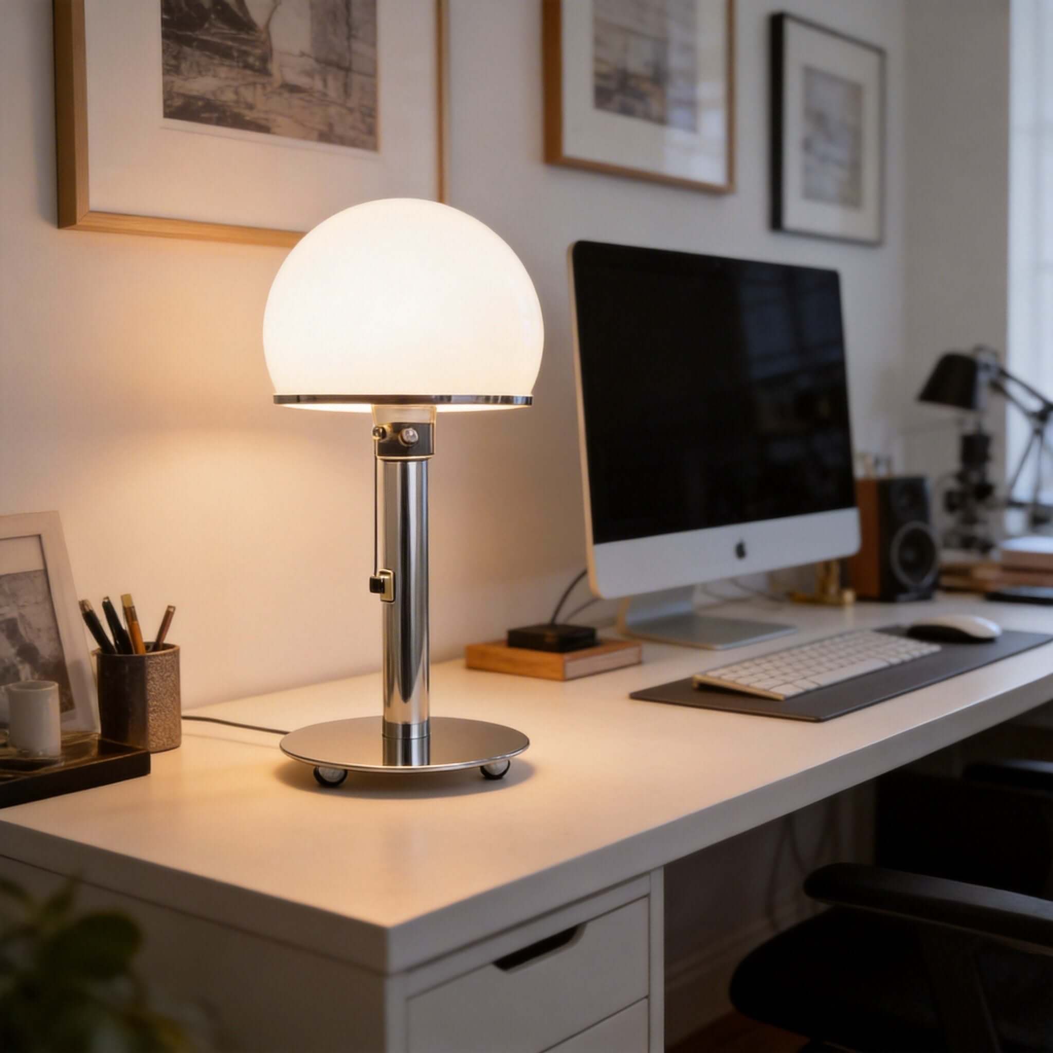 Olenza Table Lamp – Accent Table Lamp for Bedrooms & Offices | Rossolighting