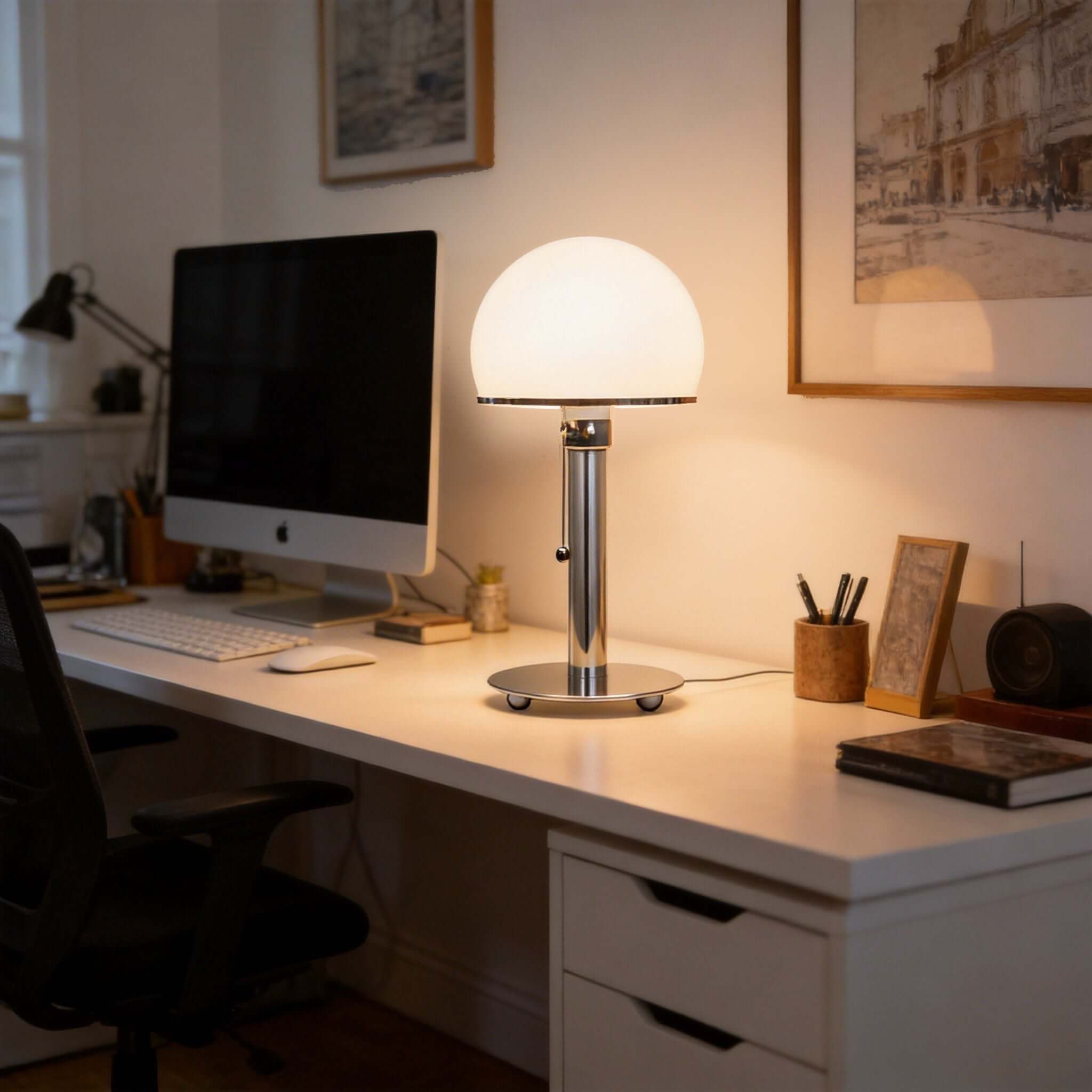 Olenza Table Lamp – Accent Table Lamp for Bedrooms & Offices | Rossolighting