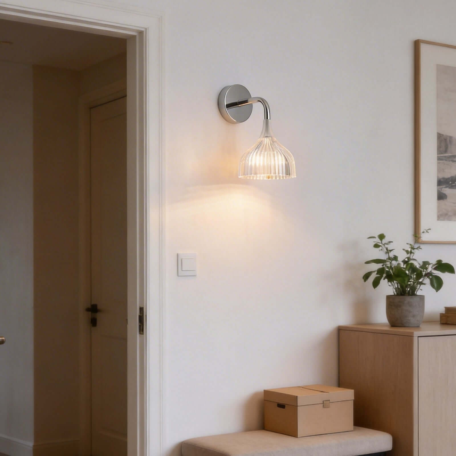 Qivra Wall Lamp – Modern Bathroom & Bedside Wall Sconces | Rossolighting