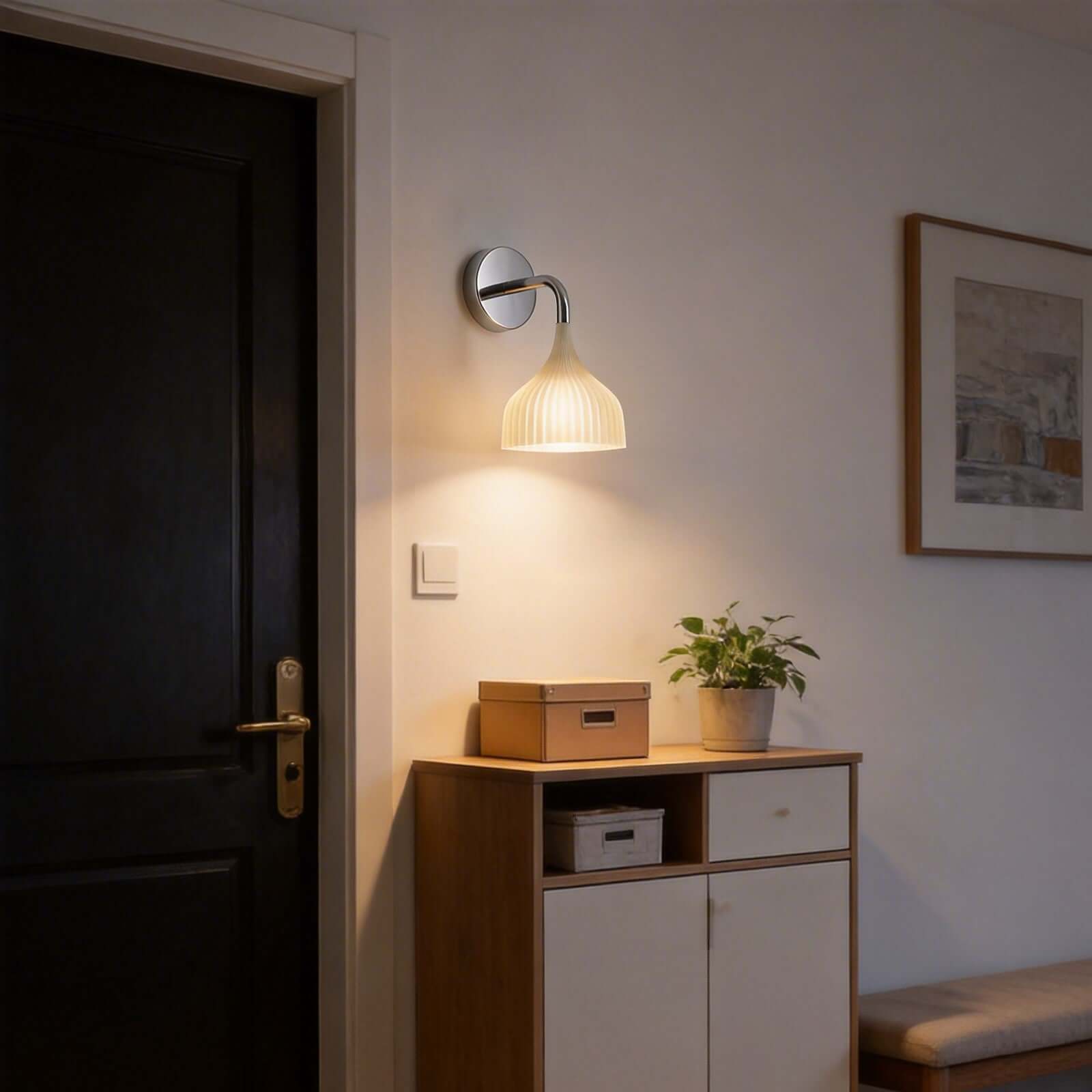 Qivra Wall Lamp – Modern Bathroom & Bedside Wall Sconces | Rossolighting