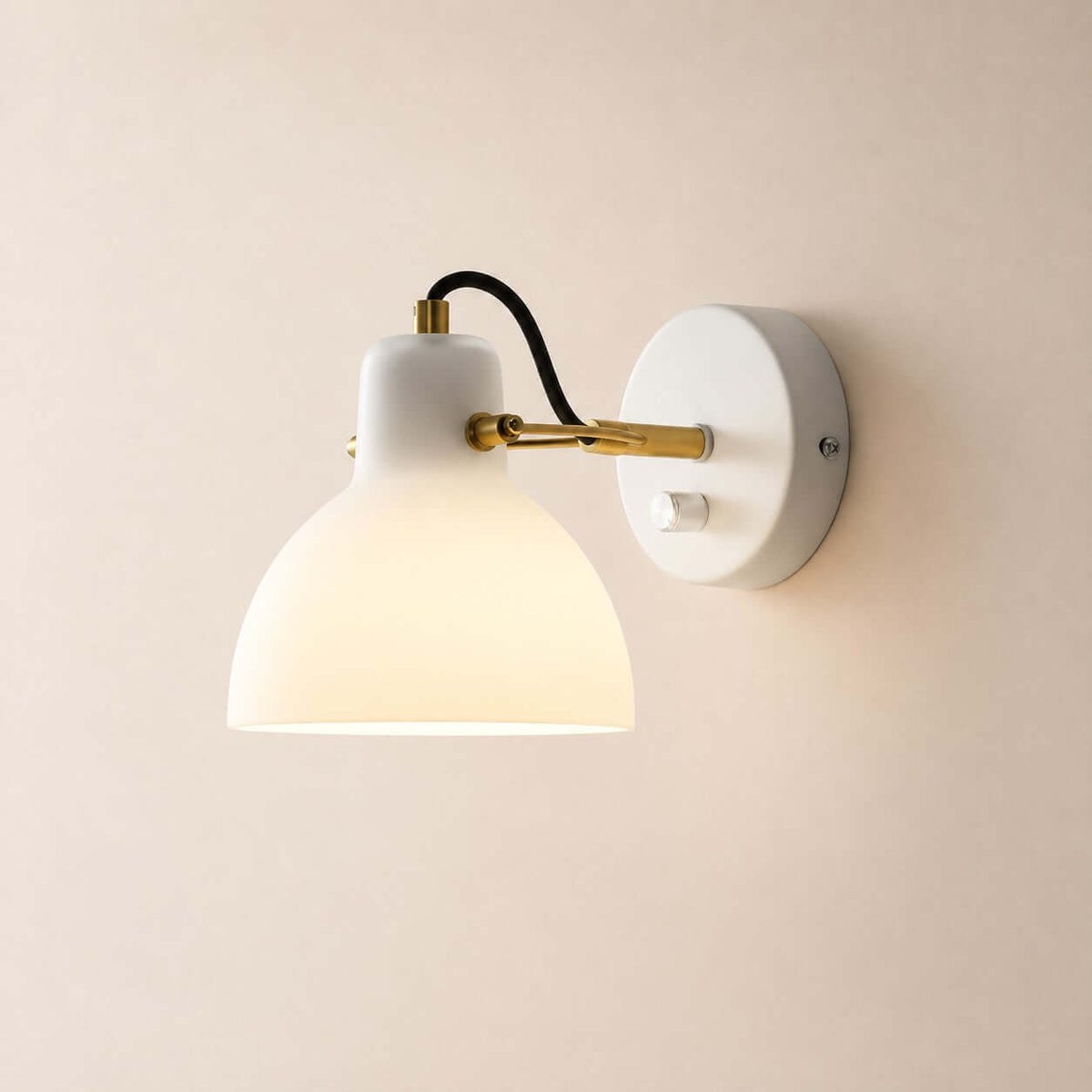 Ravlo Wall Lamp – Bedroom Lamps on Wall with Adjustable Arm | Rossolighting