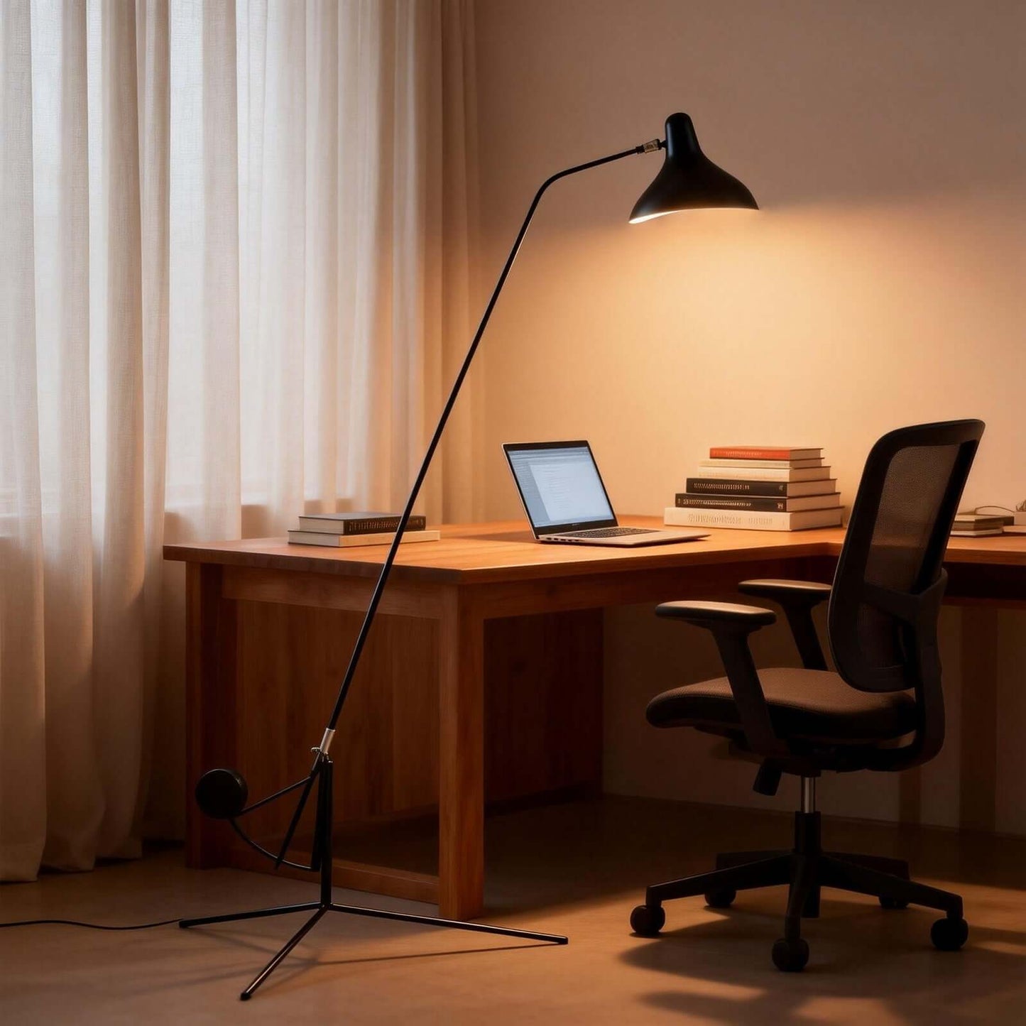Velano Floor Lamp – Minimalist Tripod Floor Light for Modern Spaces