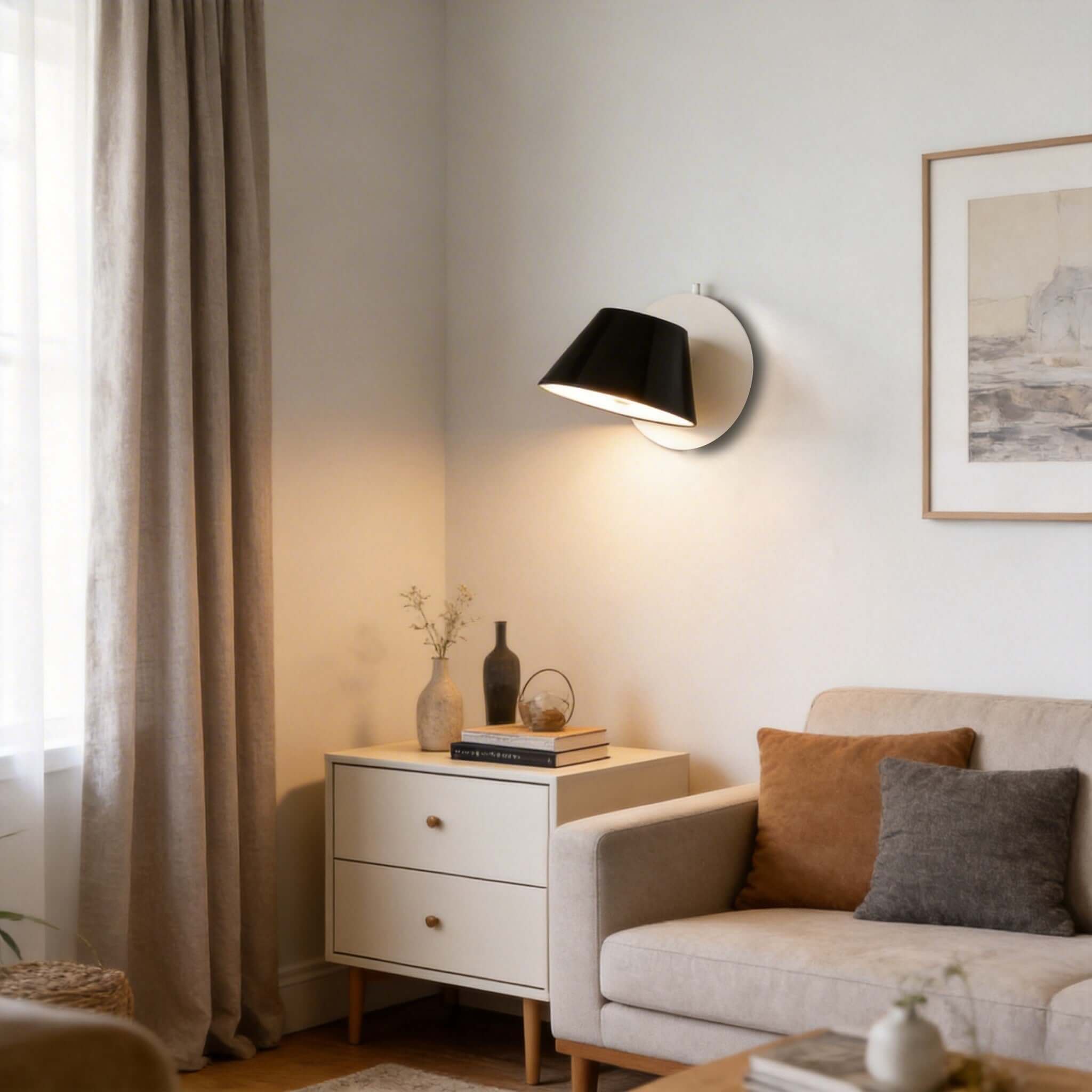 Xavon Wall Lamp – Minimalist Wall Sconce for Indoor Spaces | Rossolighting