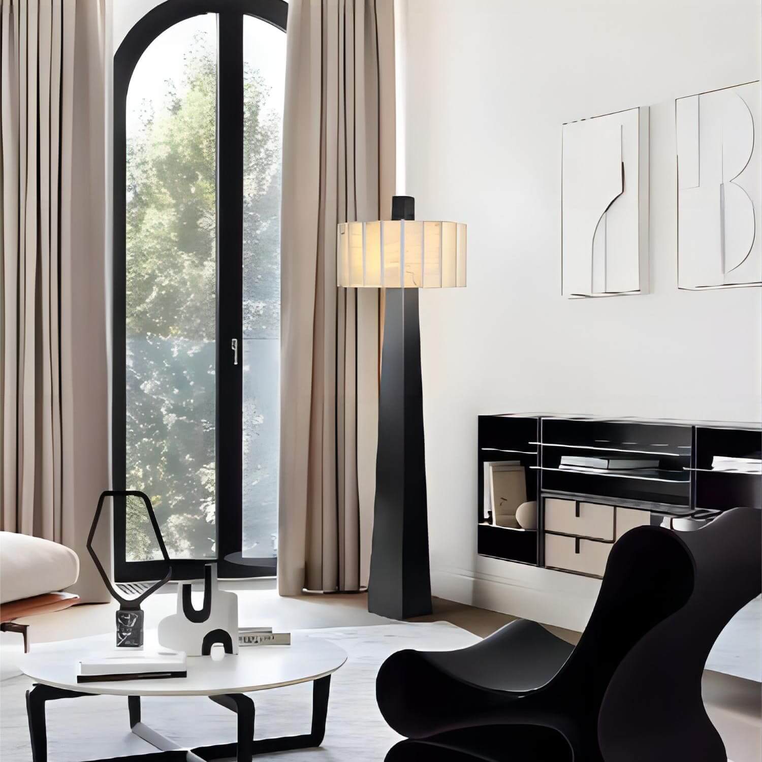 Zanquor Floor Lamp | Luxury Floor Lamp Lights for Living Rooms | Rossolighting