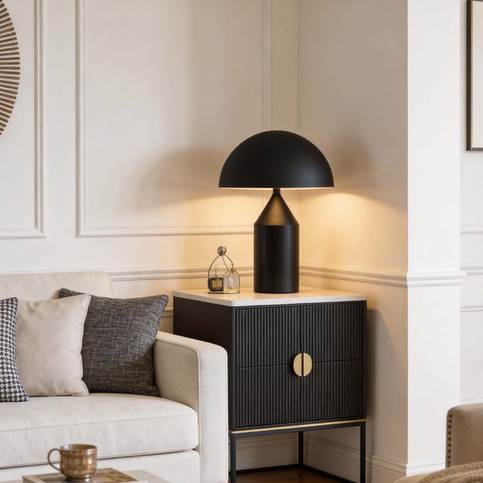 Zolora Table Lamp - Modern Bedside Lamps Gold Table Lamp | Rossolighting