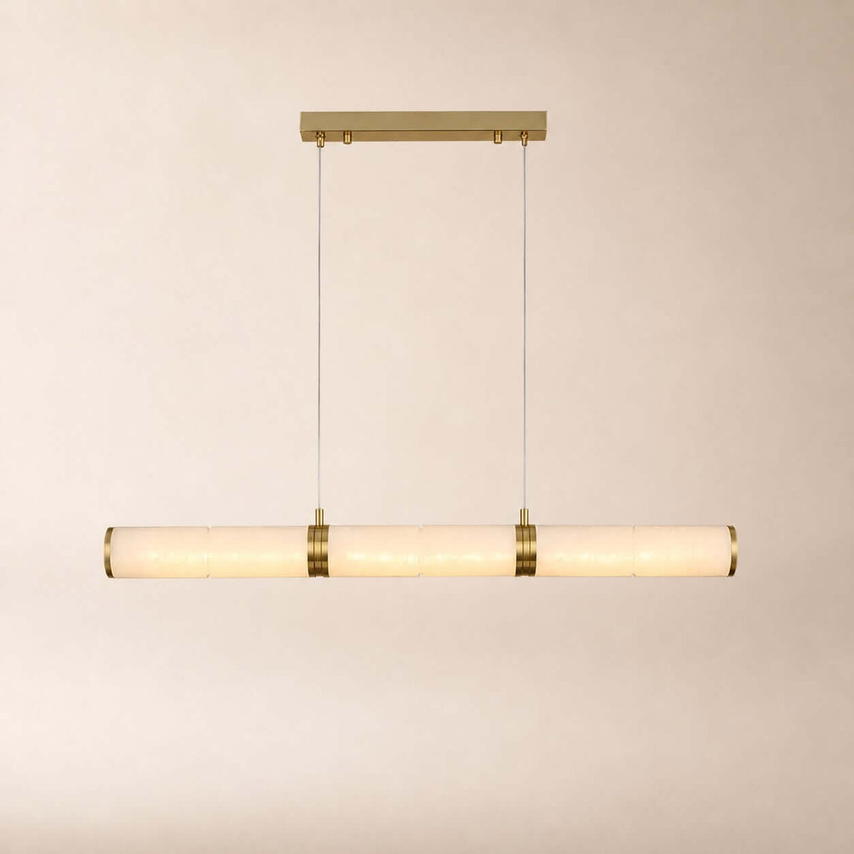 Zyxqlo Chandelier - Luxury Dining Area Alabaster Chandelier | Rossolighting