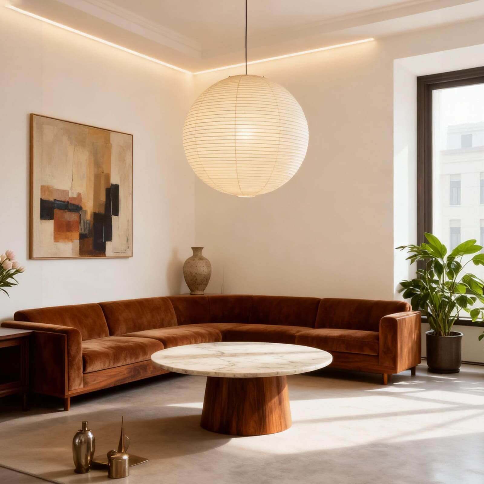 Aemlo Pendant Lamp – Living Room Japanese Pendant Light | Rossolighting