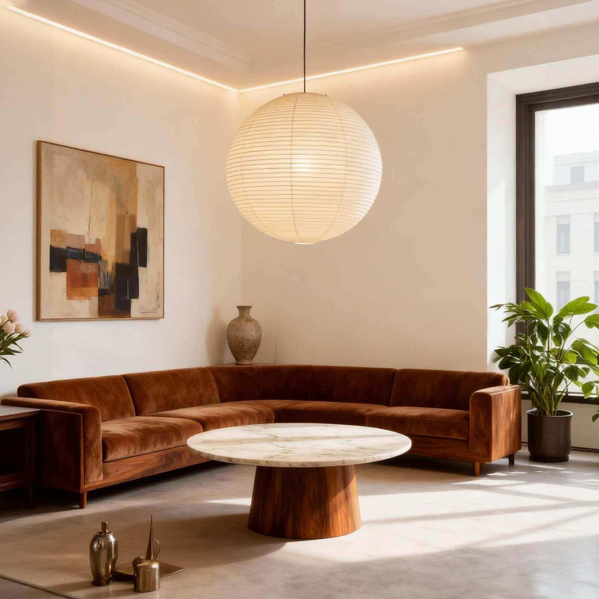 Aemlo Pendant Lamp – Living Room Japanese Pendant Light | Rossolighting