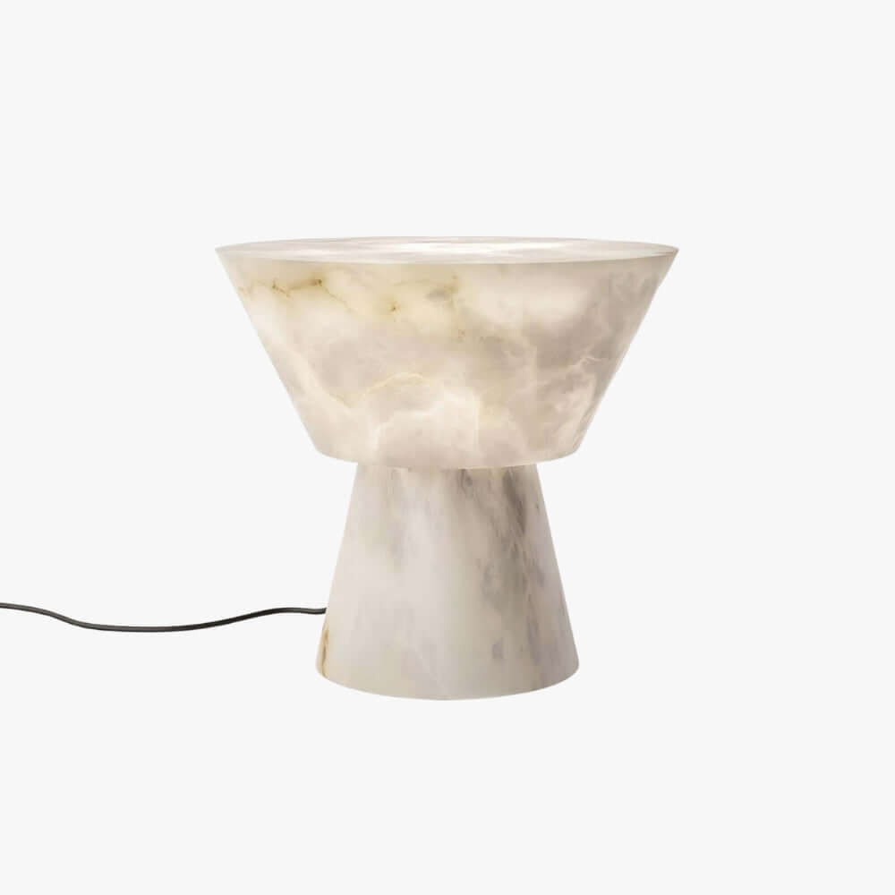 Beta Alabaster Table Lamp – Bedside Lamps for Bedrooms