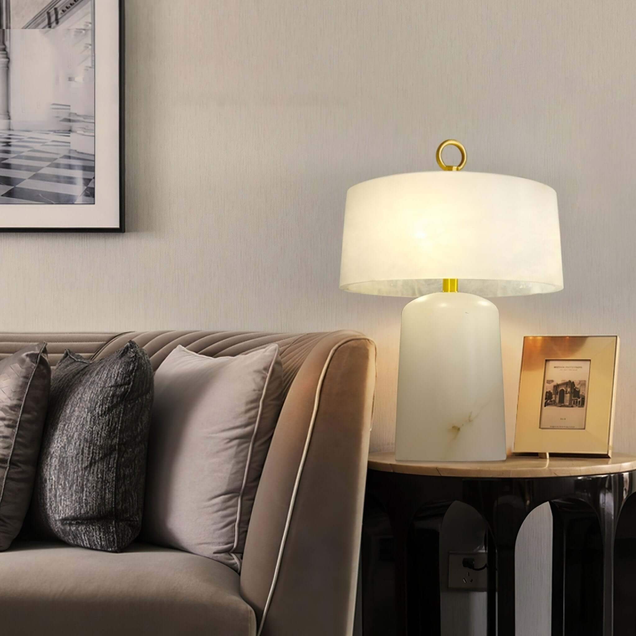 Luvri Table Lamp – Elegant Bedside Lamps, Unique Table Lamps