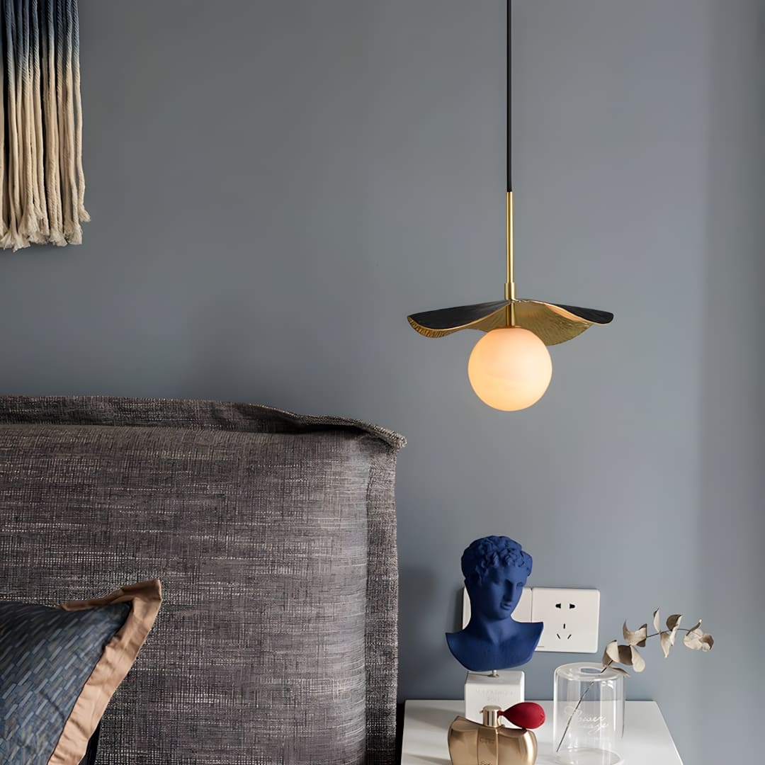 Montera Pendant Light featuring alabaster globe, ideal for contemporary kitchen island lighting and dining room decor.