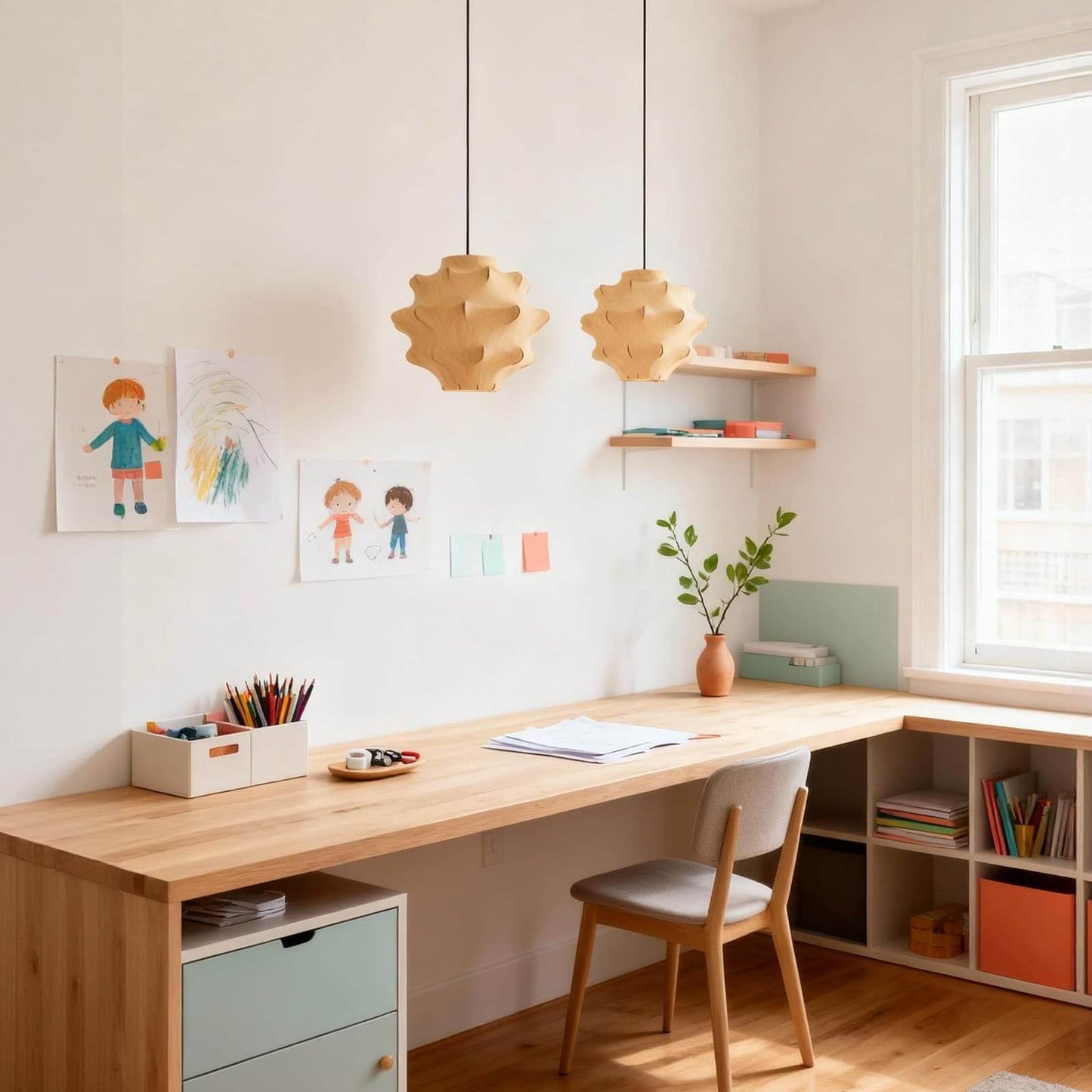 Quenlo Pendant Lamp – Modern Hanging Light for Drawing Room