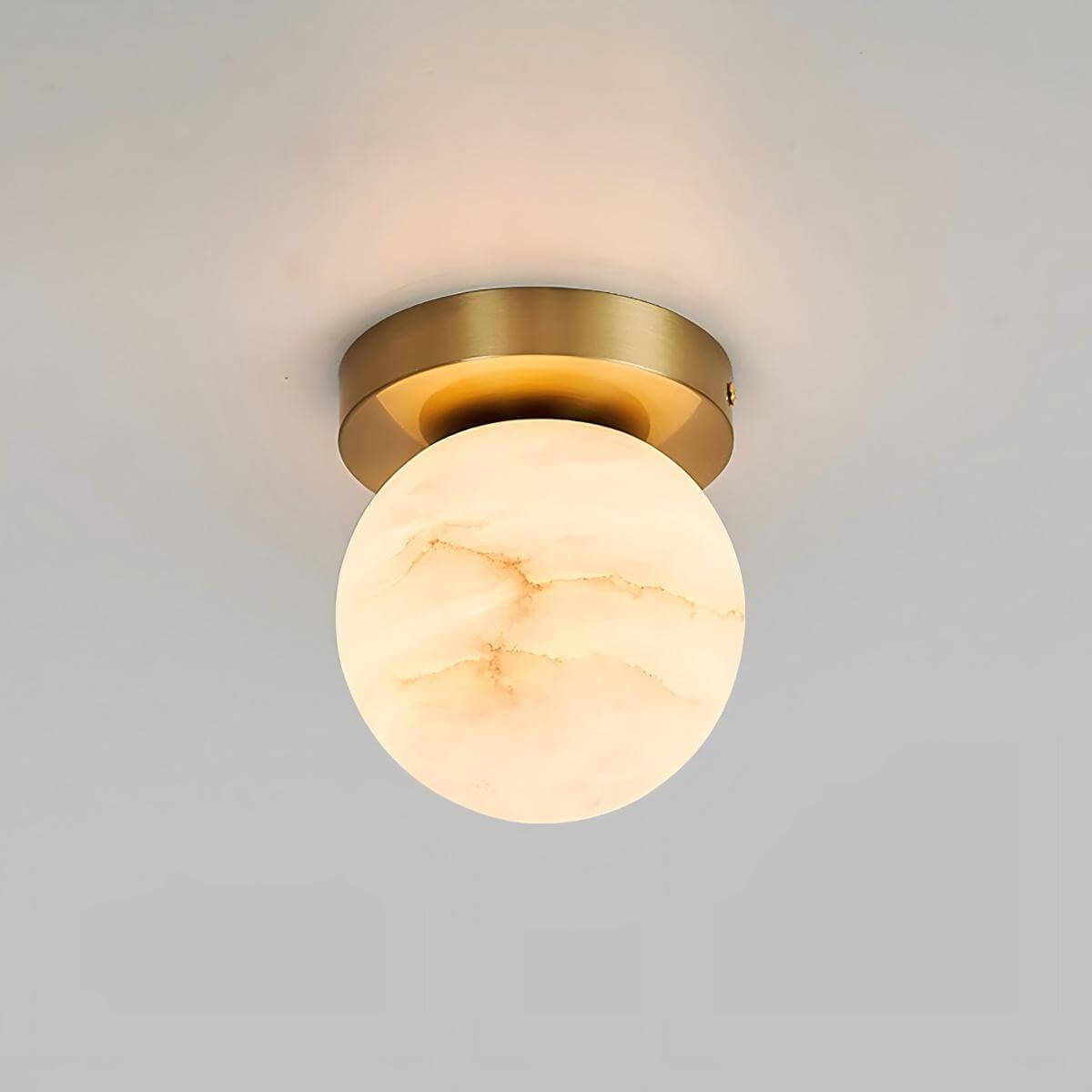 Virex Ceiling Light - Elegant Alabaster Ceiling Light