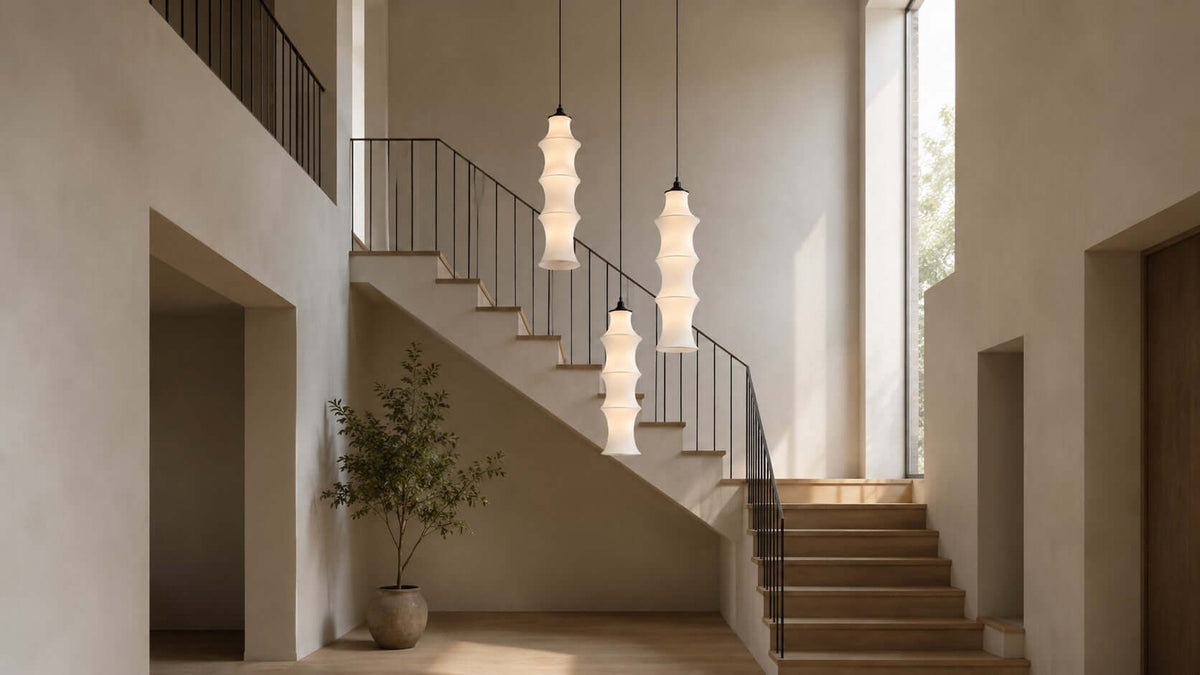 How to Choose Pendant Lighting for High Ceilings and Stairwells