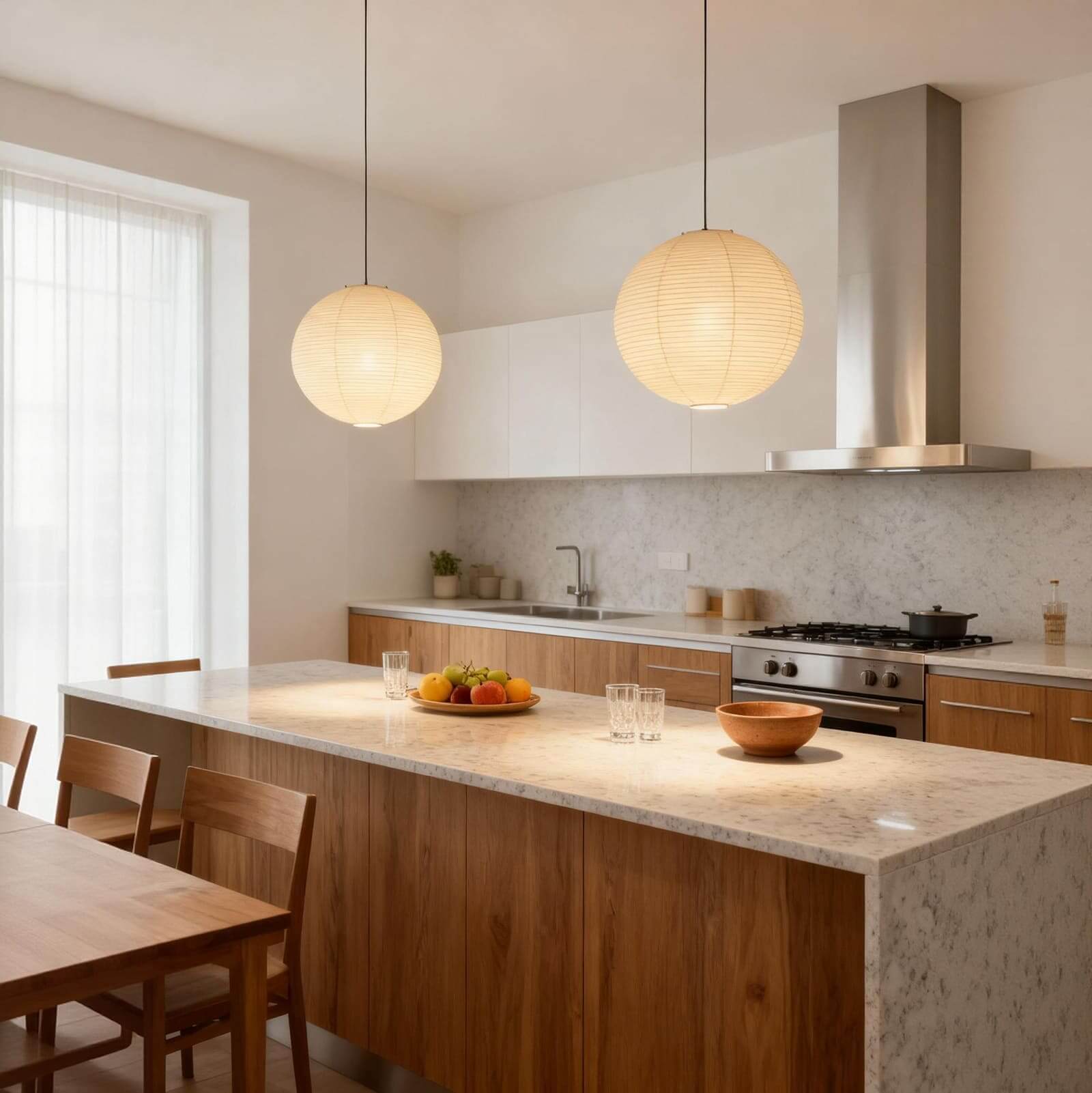 Aemlo Pendant Lamp – Living Room Japanese Pendant Light | Rossolighting