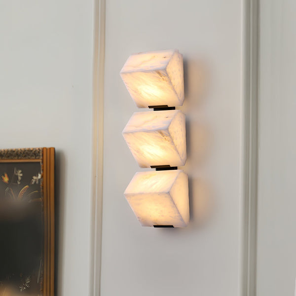 Alabaster Staircase Wall Sconce