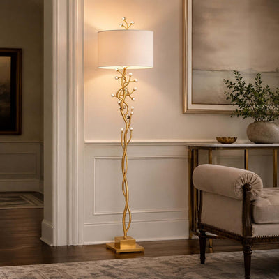 Arlowe Floor Lamp - Modern Artistic Lighting for Living Room | Rossolighting