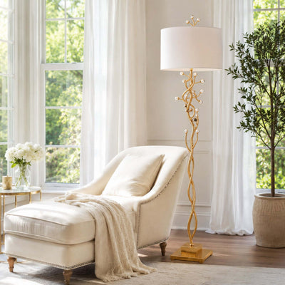 Arlowe Floor Lamp - Modern Artistic Lighting for Living Room | Rossolighting