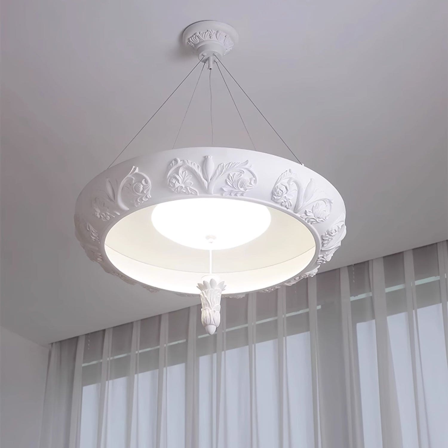 Artistic Carved Chandelier | Rossolighting