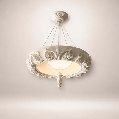 Artistic Carved Chandelier