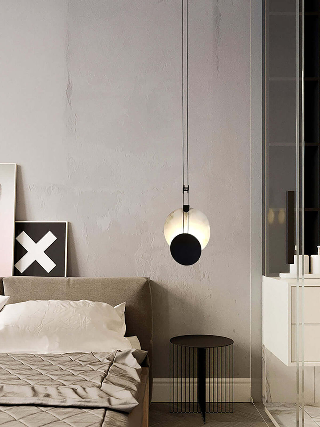 Aurox Pendant Light – Ceiling Hanging Lights for Bedroom