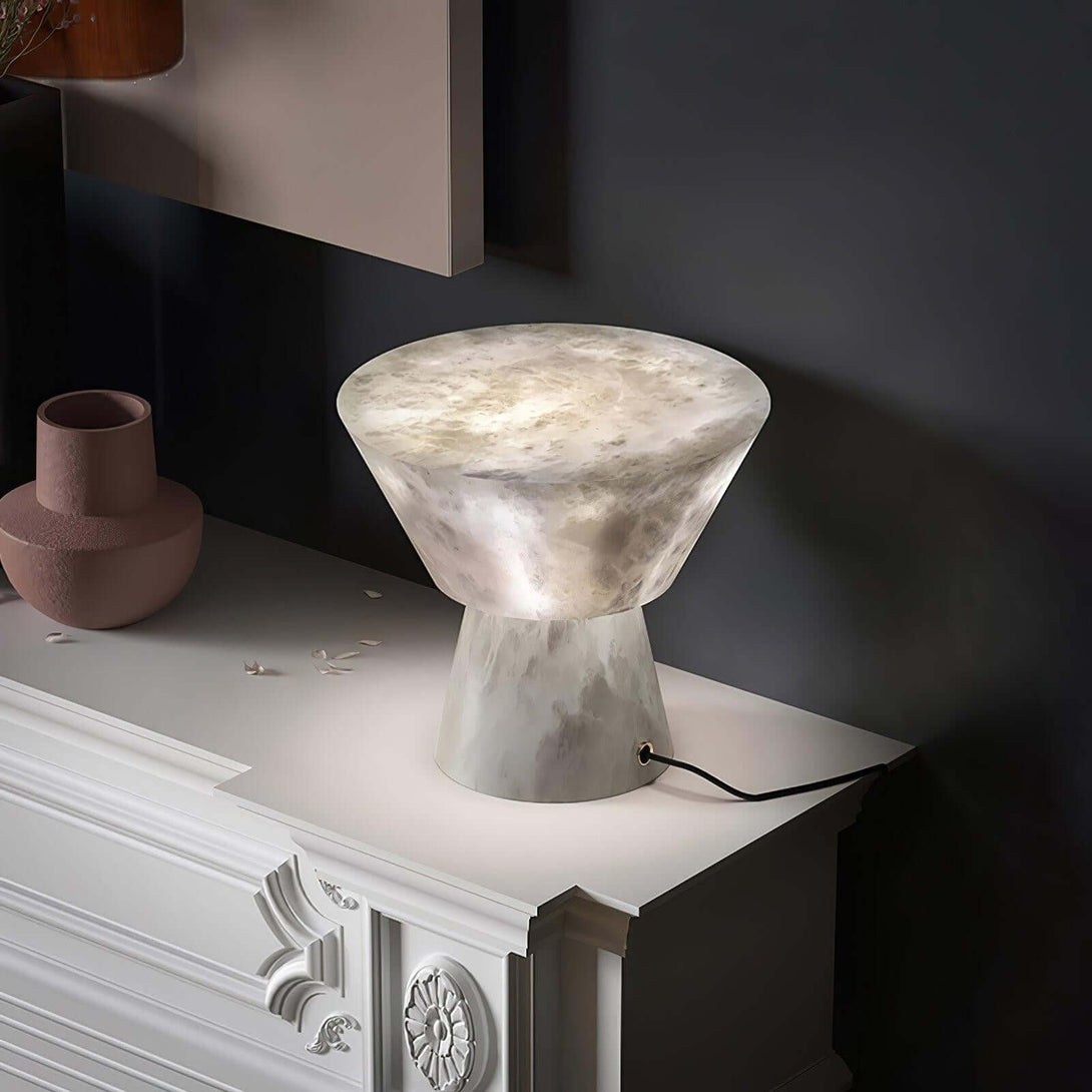 Beta Alabaster Table Lamp