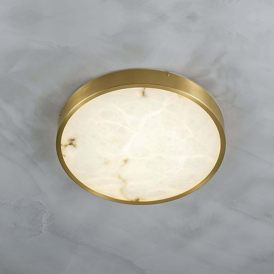 Camiro Ceiling Light – Alabaster Flush MountBedroom ceiling lamp