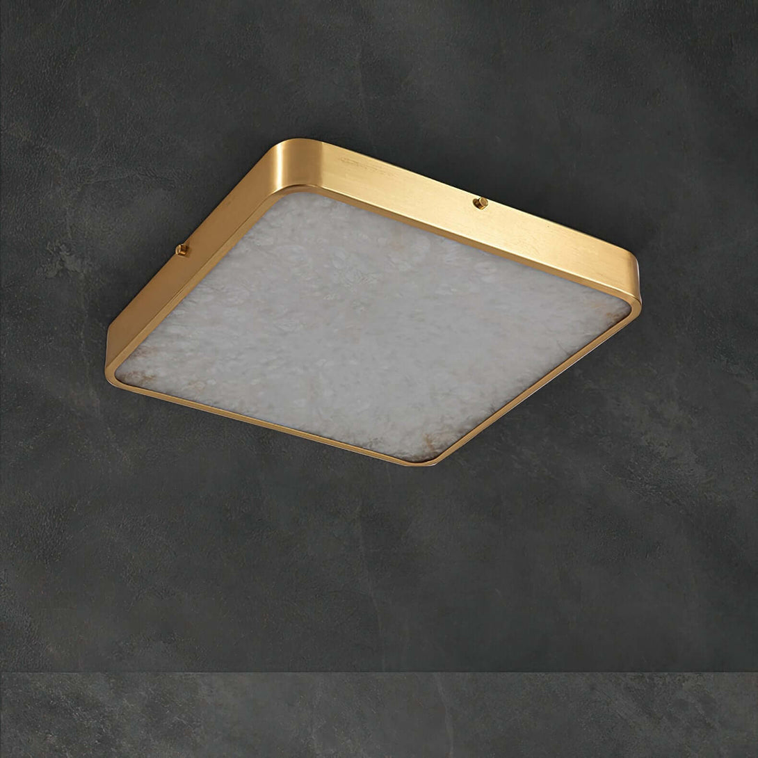 Camiro Ceiling Light – Alabaster Flush MountBedroom ceiling lamp