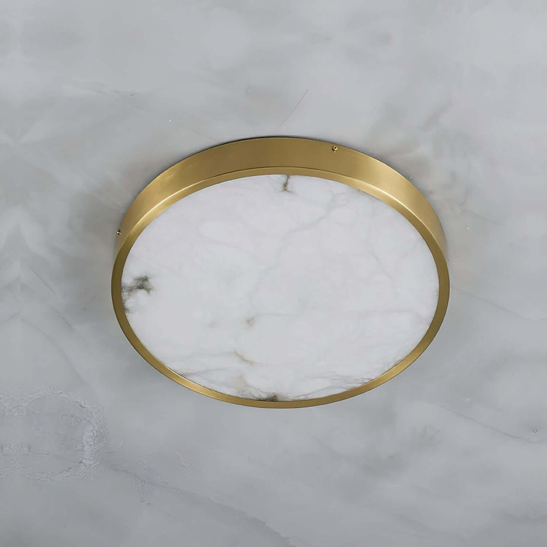 Camiro Ceiling Light – Alabaster Flush MountBedroom ceiling lamp