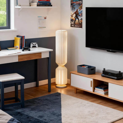 Davura Floor Lamp modern floor lamp living room dining | Rossolighting