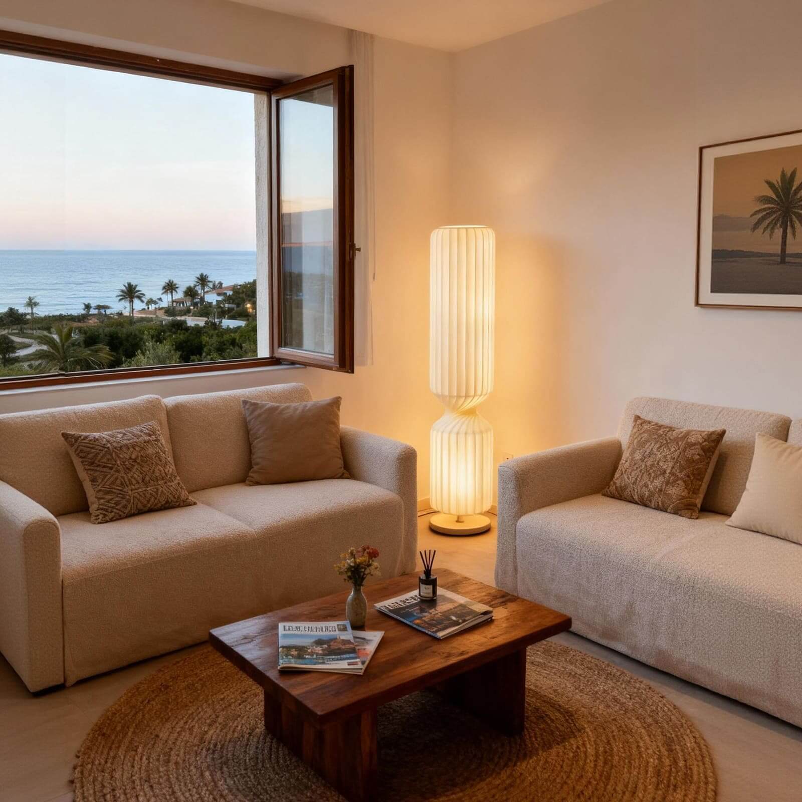 Davura Floor Lamp modern floor lamp living room dining | Rossolighting
