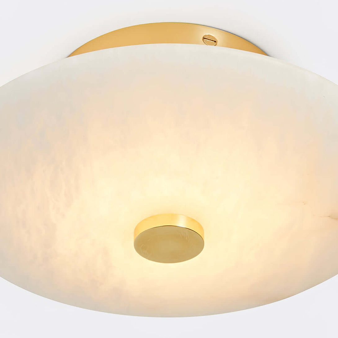 Fioren Ceiling Light – Alabaster Copper Ceiling Light for Bedroom