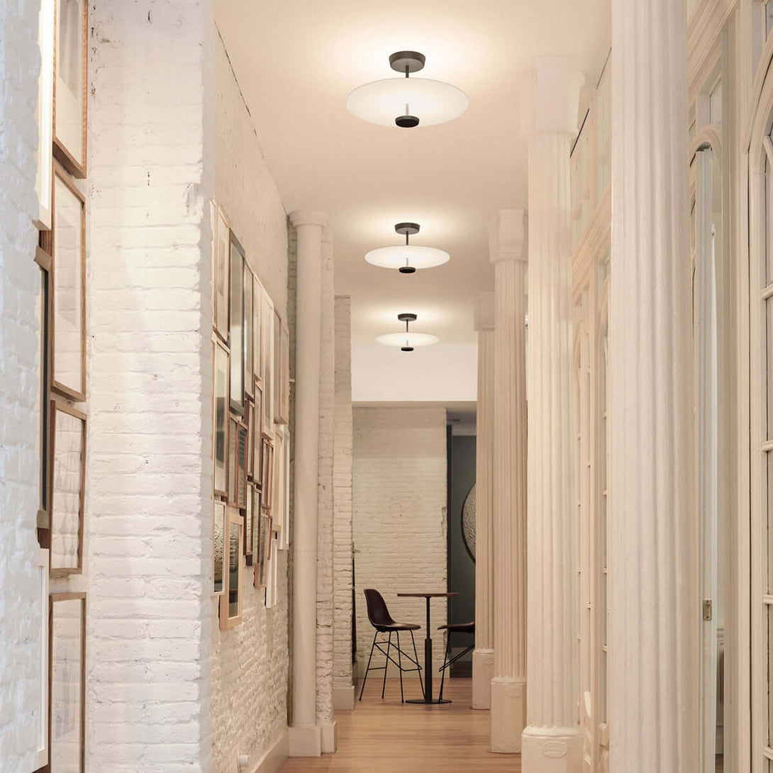 Fioren Ceiling Light – Alabaster Copper Ceiling Light for Bedroom