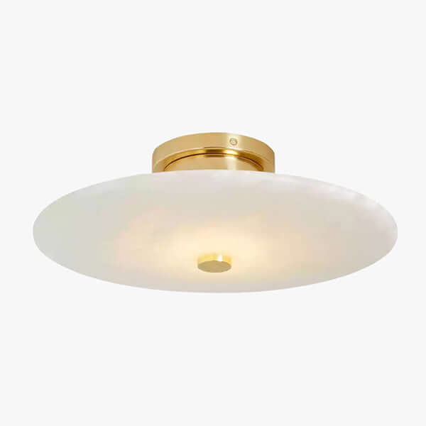 Fioren Ceiling Light – Alabaster Copper Ceiling Light for Bedroom