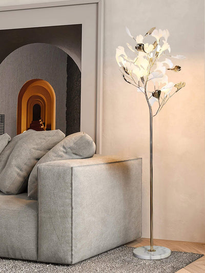 Gingko Leaf Floor Lamp | Rossolighting