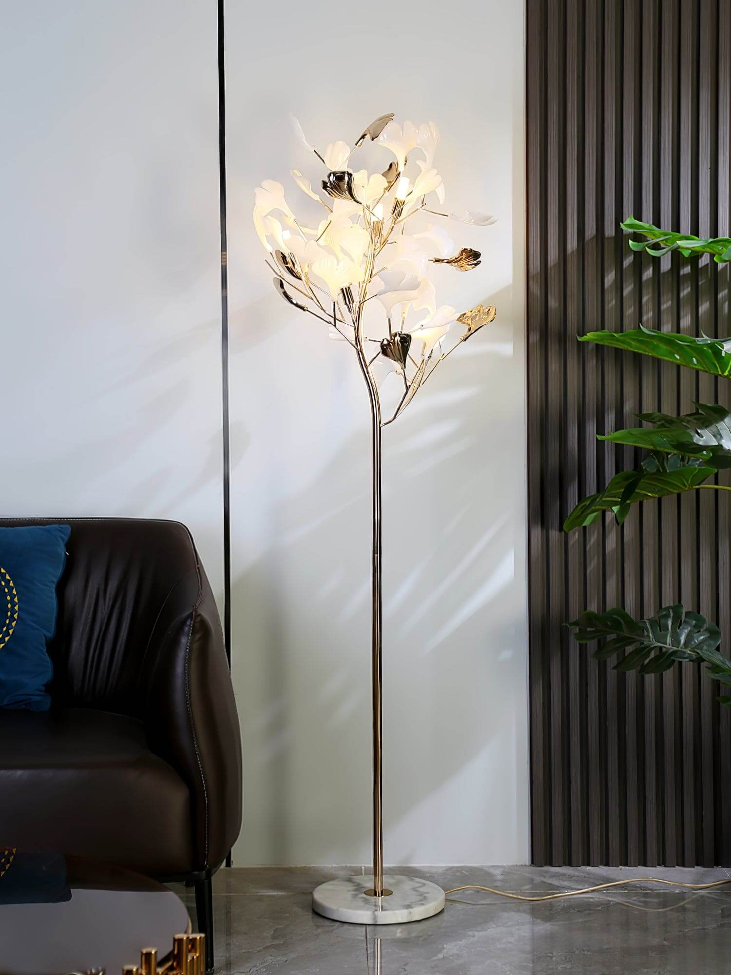 Gingko Leaf Floor Lamp | Rossolighting