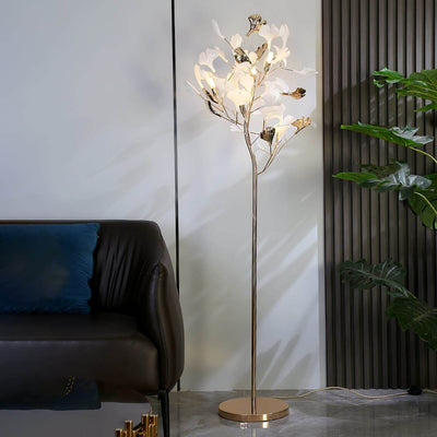 Gingko Leaf Floor Lamp | Rossolighting