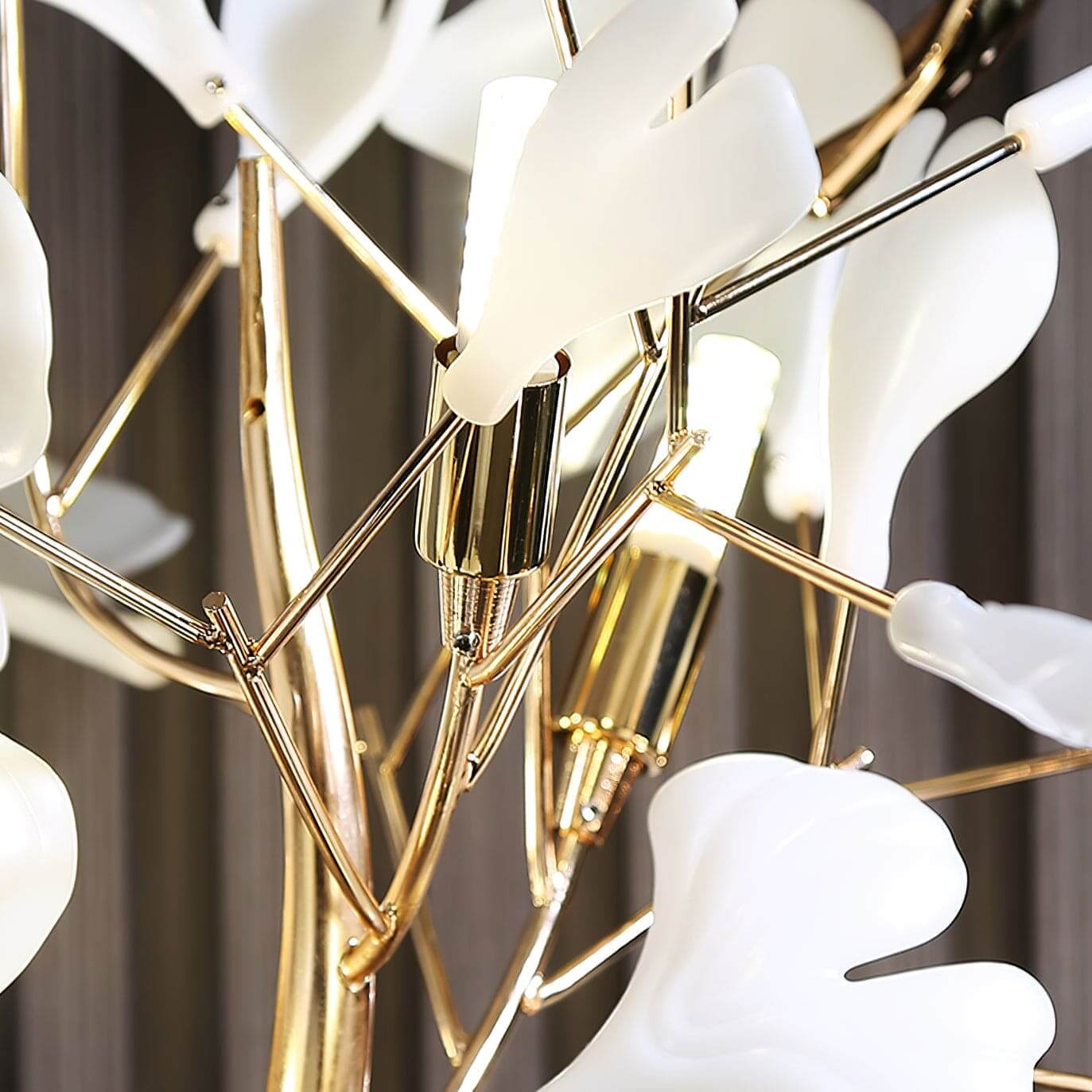 Gingko Leaf Floor Lamp | Rossolighting