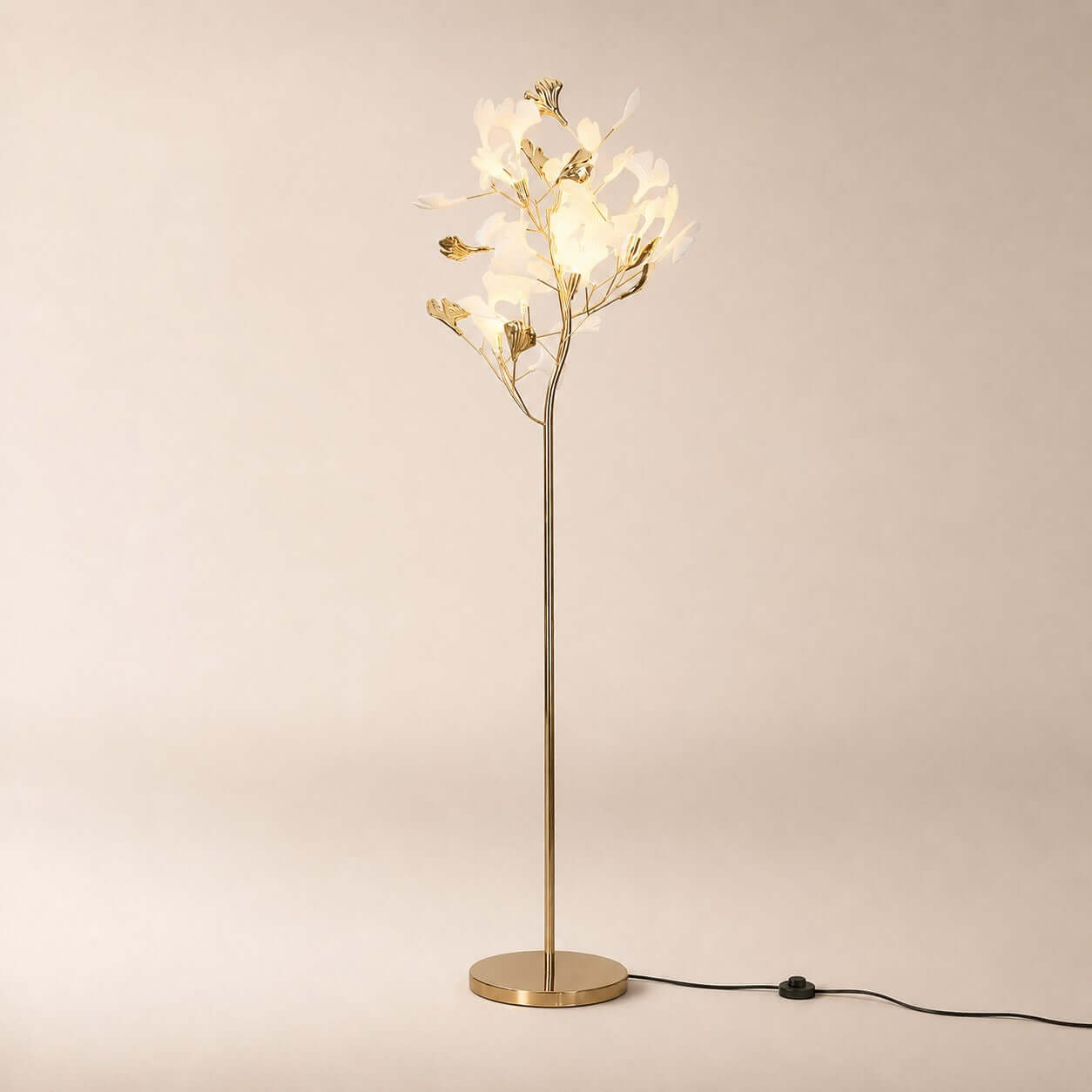 Gingko Leaf Floor Lamp